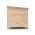 ONECONCEPT SCHLOSS WUFF, PSIA BUDA, VELKOST XL, 110X160X100 CM, IZOLOVANA, ZAVETRIE, DREVO, 10030670
