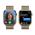 APPLE WATCH SERIES 9 GPS + CELLULAR 45MM GOLD STAINLESS STEEL CASE WITH GOLD MILANESE LOOP,MRMU3QC/A