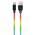 COLORWAY KABEL USB TYPE-C 2.4A 1M - MULTICOLOR (CW-CBUC018-MC)