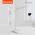 COLORWAY LED STOLNA LAMPA CW FLEXI, BIELA (CW-DL06FPB-W) vystavený kus