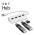 HAMA 200120 USB HUB, 4 PORTY, USB 2.0, 480 MBIT/S, BIELY