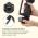 WALDBECK AIRBUDDY, AKUMULATOROVA PUMPA, 120W, LED SVETLO, 1500 MAH, CIERNA/CERVENA, 10032298