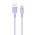 COLORWAY KABEL USB TYPE-C (SOFT SILICONE) 2.4A 1M, PURPLE (CW-CBUC044-PU)