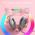 ONIKUMA X15 PRO DOUBLE-HEAD BEAM RGB WIRED GAMING HEADSET WITH CAT EARS PINK