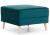 ELTAP ASGARD POUF, MAT VELVET 75, GREEN, 29467