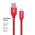 COLORWAY CABLE USB APPLE LIGHTNING 2M 2.4A RED (CW-CBUL007-RD)