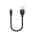 COLORWAY CABLE USB - APPLE LIGHTNING 2.4A 25CM BLACK (CW-CBUL048-BK)