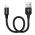 COLORWAY CABLE USB - APPLE LIGHTNING 2.4A 25CM BLACK (CW-CBUL048-BK)