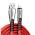 COLORWAY CABLE USB - APPLE LIGHTNING (ZINC ALLOY) 2.4A 1M RED (CW-CBUL010-RD)