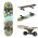 Skateboard NILS Extreme CR3108 Color Worms 2