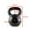 Kettlebell pokrytý vinylem HMS KNV28 28 kg, černý