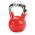 Kettlebell s chromovaným úchopem HMS KTC 10 kg červený