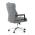 AUTRONIC KA-D8204 GREY2 Židle kancelářská, šedá látka, kříž kov chromový, houpací mechanismus, čalou