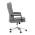 AUTRONIC KA-D8204 GREY2 Židle kancelářská, šedá látka, kříž kov chromový, houpací mechanismus, čalou