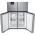 SAMSUNG RF48A401EM9/EO