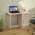 KONDELA Univerzálny PC stôl, dub sonoma, SIRISS NEW