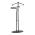 AUTRONIC 83213 BK Němý sluha, výška 110 cm, masiv kaučukovník, černé moření, kov černý