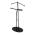 AUTRONIC 83213 BK Němý sluha, výška 110 cm, masiv kaučukovník, černé moření, kov černý