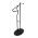 AUTRONIC 83213 BK Němý sluha, výška 110 cm, masiv kaučukovník, černé moření, kov černý