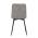 AUTRONIC CT-281 GREY3 Židle jídelní, šedá látka cowboy, nohy černý kov