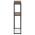 AUTRONIC CT-G1082 OLW Konzolový stolek s policí, 70x20x82 cm, dekor staré dřevo