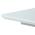 AUTRONIC HT-D1931 WT Stůl jídelní rozkládací 160+50x80x76,5, bílý matný lak, tvrzené sklo,