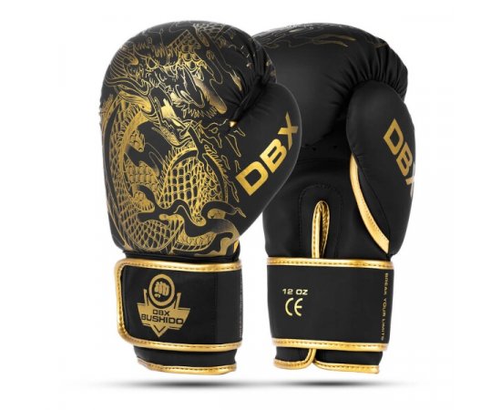 GOLD DRAGON 14 OZ BOXERSKÉ RUKAVICE DBX BUSHIDO