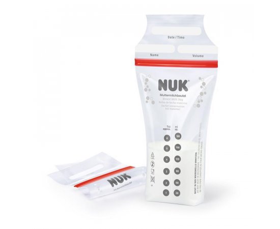 NUK Sáčky na materské mlieko 180 ml 25 ks