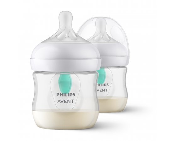 Philips AVENT Fľaša Natural Response s ventilom AirFree 125 ml, 0m+ 2 ks