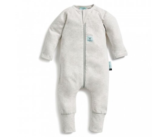 ERGOPOUCH Overal na spanie organická bavlna Layers Grey Marle 3-6 m, max 8 kg, 0,2 tog