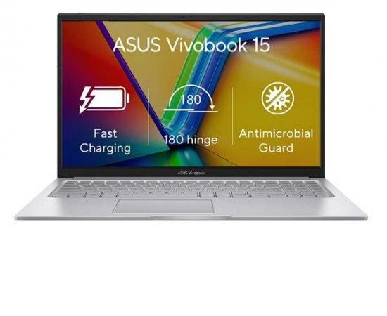 ASUS Vivobook 15 X1504VA-NJ015W, i3-1315U, 15.6˝ 1920x1080 FHD, UMA, 8GB, SSD 512GB, W11H strieborny