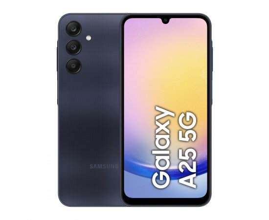 Samsung Galaxy A25 (A256) 5G 6/128GB Blue Black + darček digitálna televízia PLAYTV na 3 mesiace zadarmo
