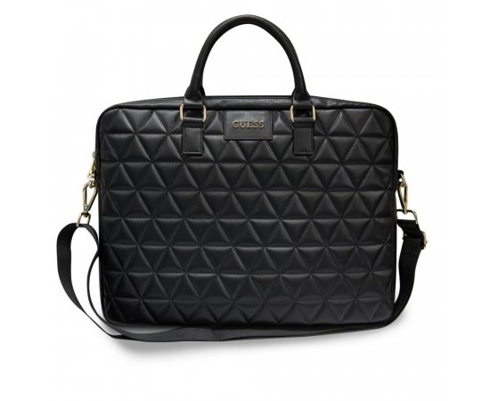 Guess Quilted Taška pro Notebook 15&quot; Black