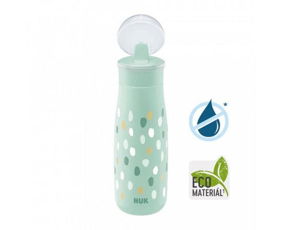 Detská fľaša NUK Mini-Me Flip 450 ml (12+ m.) green