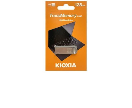 128GB USB Flash Biwako 3.0 U366 stříbrný, Kioxia