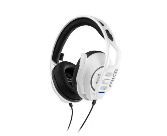 Nacon RIG 300 PRO HS, herní headset pro PS4 a PS5, bílá