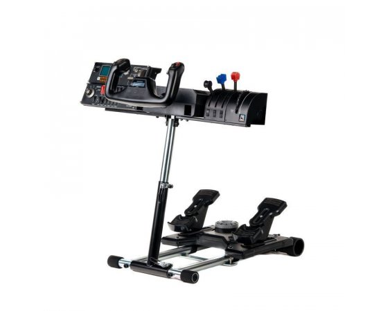 Wheel Stand Pro, DELUXE V2 stojan na joystick a pedály Saitek Pro Rudder, Pro Flight Yoke System