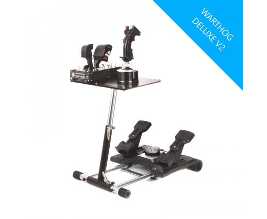 Wheel Stand Pro, DELUXE V2 stojan na joystick pro Thrustmaster HOTAS WARTHOG, Saitek X55/Saitek X52