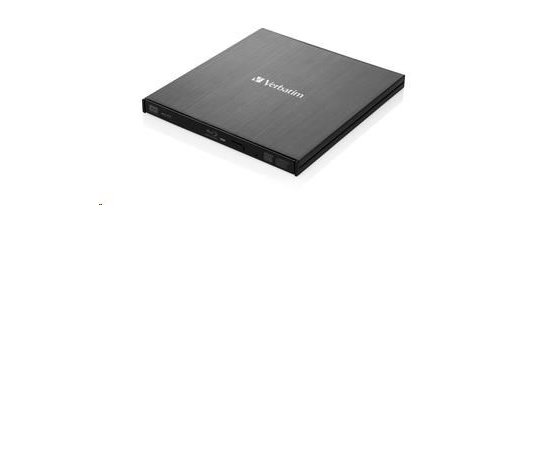 VERBATIM Slimline Blu-ray Rewriter USB 3.0 Bezplatný BR disk 25 GB (CD DVD BD Mdisc)