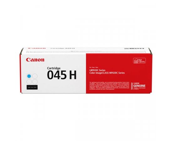 Canon originál toner 045 H C, 1245C002, cyan, 2200str., high capacity