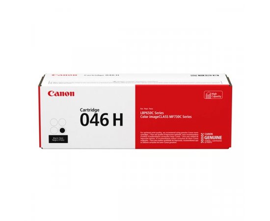 Canon originál toner 046 H BK, 1254C002, black, 6300str., high capacity