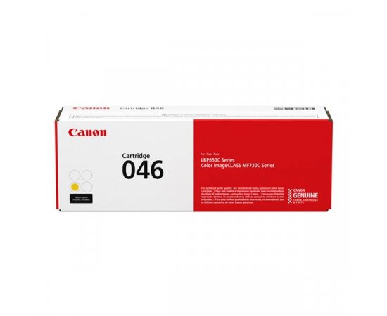 Canon originál toner 046 Y, 1247C002, yellow, 2300str.