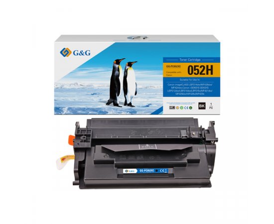 G&amp;G kompatibil. toner s Canon 052H, NT-PC052XC, black, 9200str., high capacity