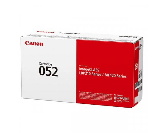 Canon originál toner 052 BK, 2199C002, black, 3100str.