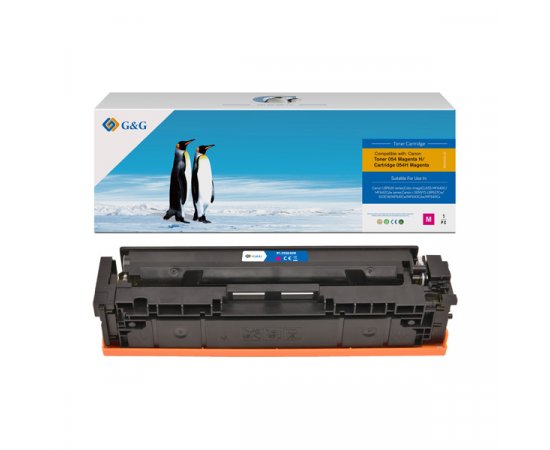 G&amp;G kompatibil. toner s Canon 054HM, NT-PC054XM, magenta, 2300str., high capacity