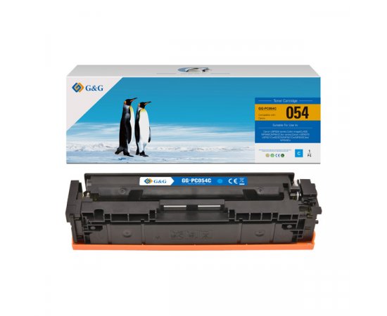 G&amp;G kompatibil. toner s Canon 054C, NT-PC054C, cyan, 1200str.