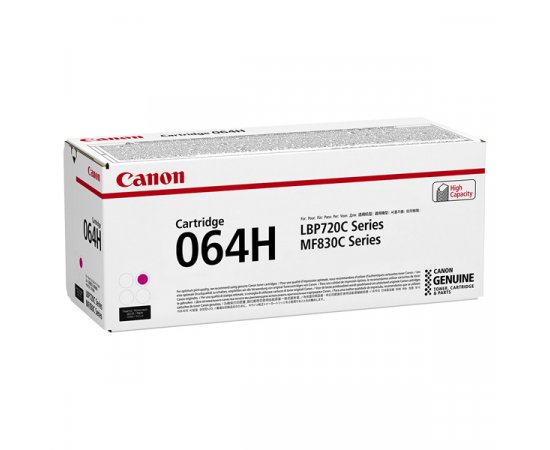 Canon originál toner 064 H M, 4934C001, magenta, 10500str., high capacity