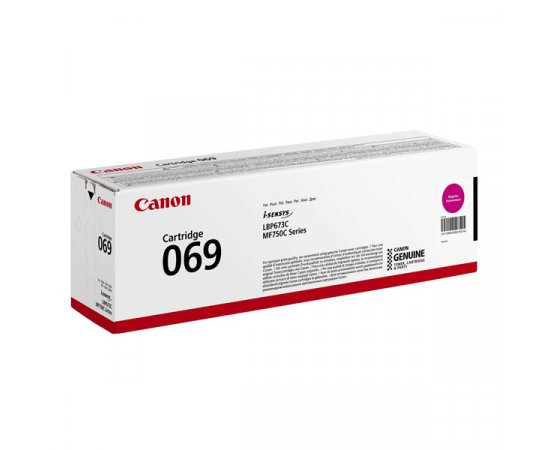 Canon originál toner 069 M, 5092C002, magenta, 1900str.