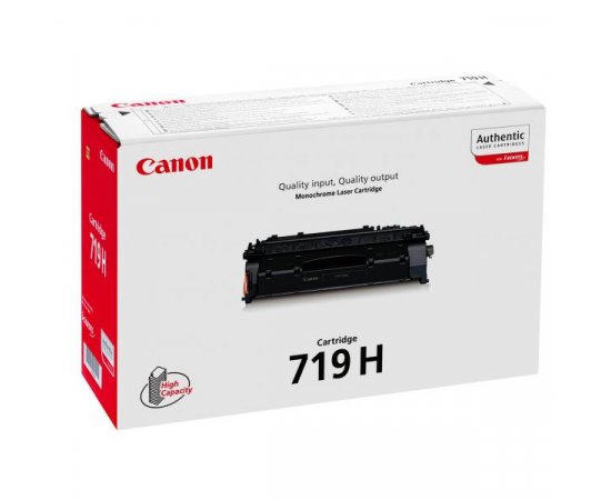 Canon originál toner 719 H BK, 3480B002, black, 6400str., high capacity