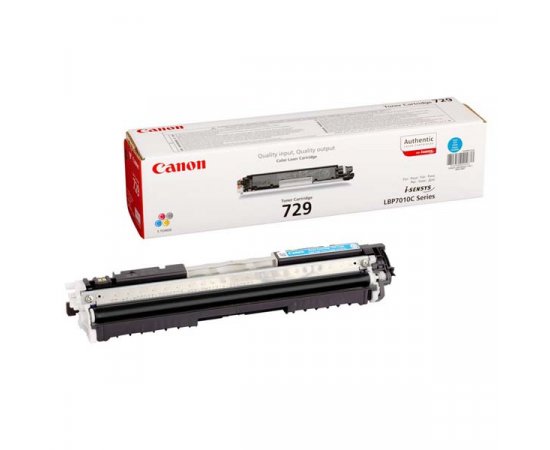 Canon originál toner 729 C, 4369B002, cyan, 1000str.